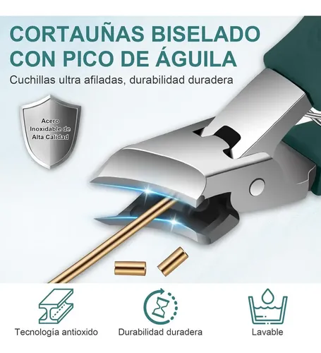 Kit De Cortaúñas Y Limpiador De Oídos Con Pico De Águila Z