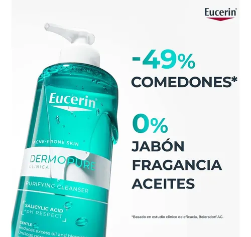 Gel Limpiador Eucerin Dermopure Oil Control X 200 Ml