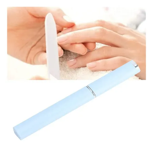 3x Lixas De Unhas Para Manicure, Vidro Para