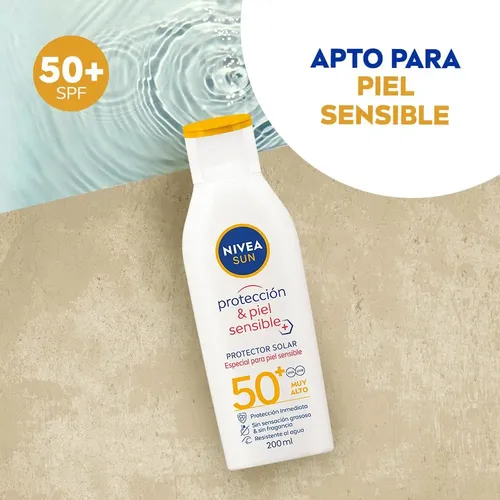 Nivea Protector Solar Protección Y Piel Sensible Fps 50 Resi