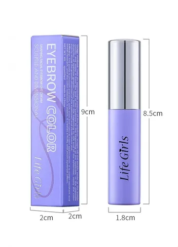 El Gel Para Colorear Cejas De Color Negro Intenso Define Y F