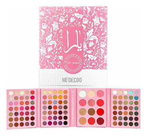 Paleta 117 Sombras Rubor Iluminador Bronzer Medecoo