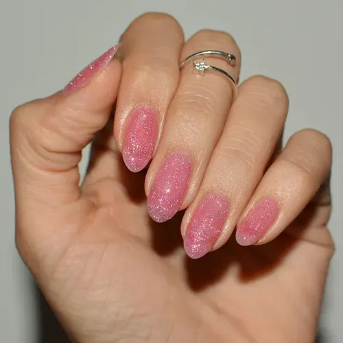 Base Coat Raspberry Jelly Reflective 15ml Pink Mask
