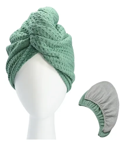 Toalla De Baño Para Secar El Cabello, Gorro Seco, Cabeza Gof