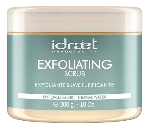 Exfoliating Scrub Idraet 300gr Exfoliante Suave Purificante