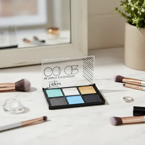 Paleta De Sombras Compactas Para Ojos Tejar Ultimate 6 Tonos