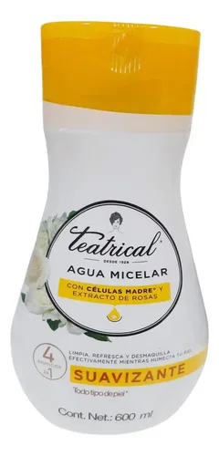 Teatrical Agua Micelar Suavizante 600 Ml