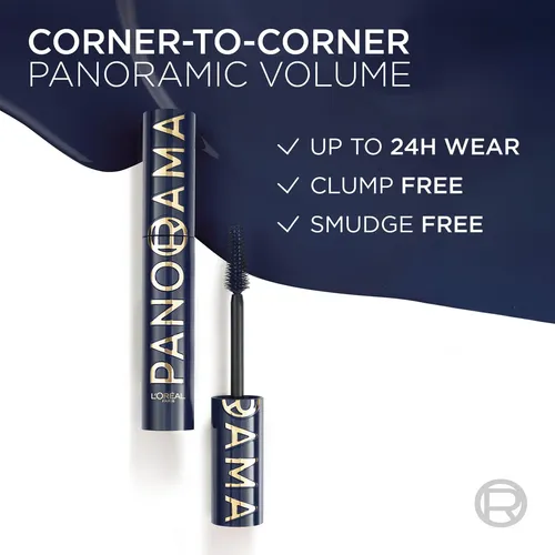 Máscara L’oreal Paris Voluminous Panorama, Gamuza Azul Azul