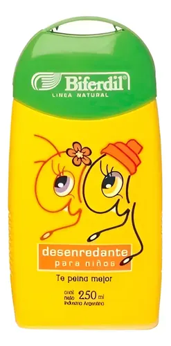 Acondicionador X 250ml Biferdil Niños 3en1 Desenreda Suaviza