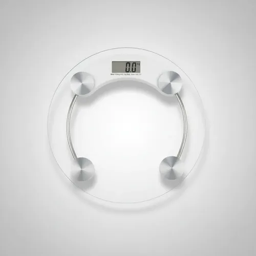 Balanza De Baño De Vidrio Con Acero Lcd Digital Hasta 180 Kg