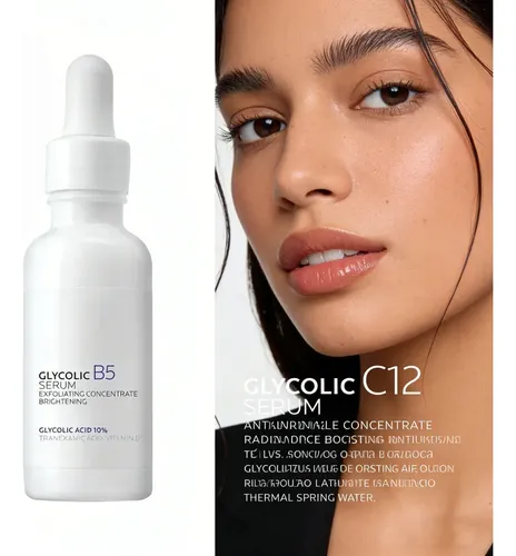 Cuidado Facial Glicolico Vitamina C12 Antioxidante Renovador