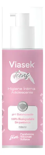Viasek Espuma De Higiene Íntima Teens 150 Ml