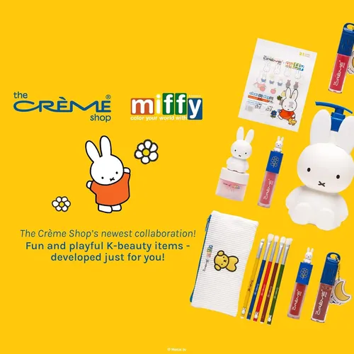Funda De Pana Con Diseño De The Crème Shop Para Miffy