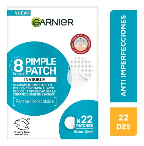 Pimple Patch Invisible Anti Imperfecciones Garnier 22 unidades