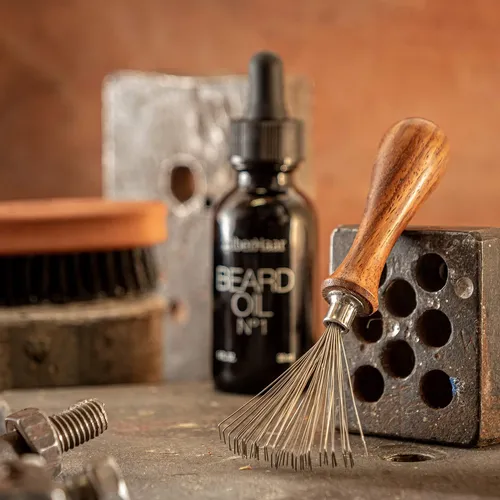 Limpiador De Cepillos Para Barba Y Cabello Zilberhaar Con Pa