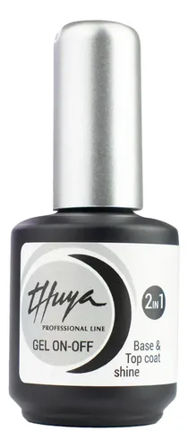 Esmalte 2 En 1 Base Y Top Coat On Off X14ml Thuya