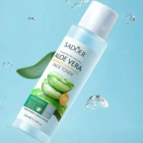 Tónico Facial Aloe Vera Hidratante Reparador 120 Ml Sadoer