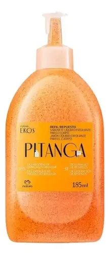 Jabón Líquido Repuesto Exfoliante Pitanga Natura Ekos