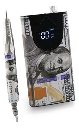 Lima Eléctrica Para Uñas M Max Profesional 2 En 1 Con Motor