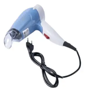 Mini Secador De Pelo Plegable 1400w Aire Frío Calor Nv-617b