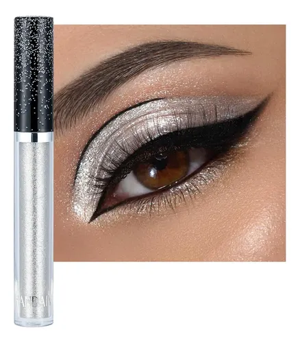 Sombra Líquida Glitter-eyeshadows Plata 01#silver