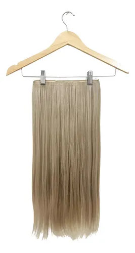 Cortinas De Pelo: Cabello Sintetico Premium Extensiones Color Rubio 85 Lacio