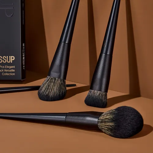 Set De Brochas De Maquillaje Jessup T336 14 Piezas De Fibra