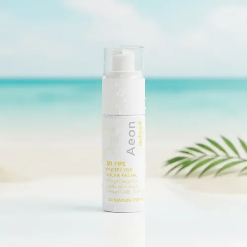 Protector Solar Facial Fps 50 Arbell 30gr Sin Color Oil Free