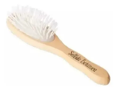 Cepillo Cabello Seco Filamento Biodegradable Sentidabotanica Color Madera