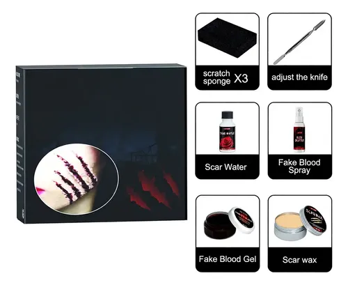 Paquete De Maquillaje De Halloween: Cera Para La Piel, 2026