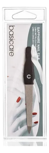 Lima Plana Recta Basicare Plateado 11.5cm