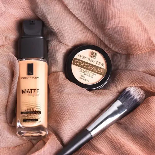 Corrector Cremoso Con Filtro Solar Uv Dorothy Gray Concealer Tono 01 Beige