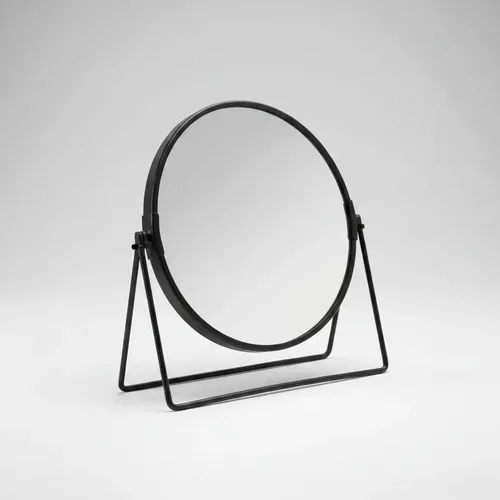 Espejo Doble Maquillaje 7 Pulgadas C/ Aumento 17cm C/ Base