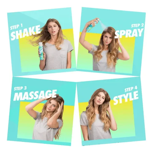 Shampoo Seco En Aerosol Batiste Blonde Con Color Para Rubios