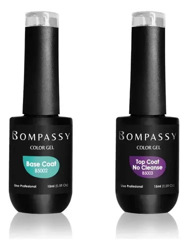 Bompassy Kit Base Coat Y Top Coat 15ml