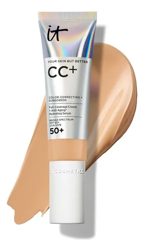 Cc+ Crema It Cosmetics 15w Medium Tan Spf50+