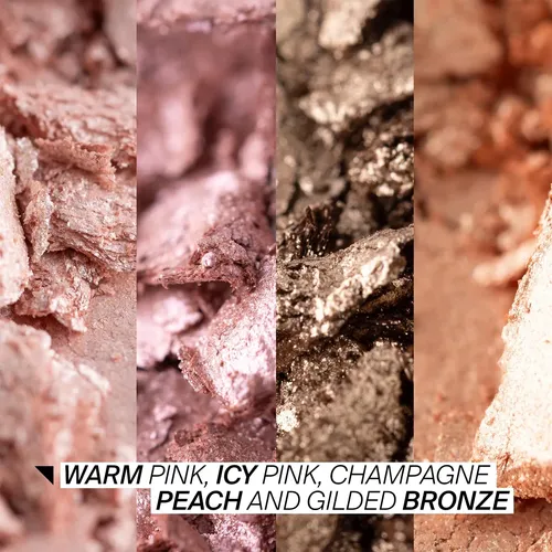 Iluminador En Polvo Compacto Ofra Xs & Glows  4 Tonos  7