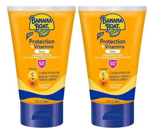 Protector Solar Facial Banana Boat Spf50 2 Oz Niacinamida