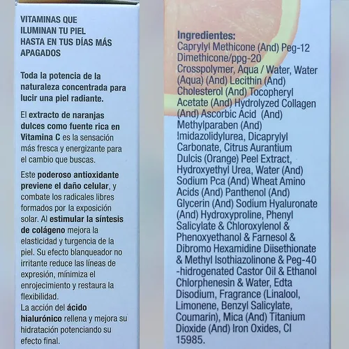 Sérum Reparador Vitamina C