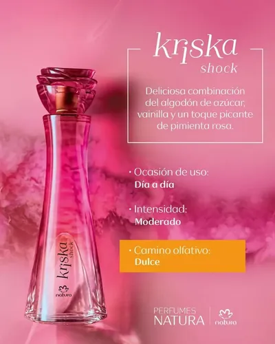 Eau De Toilette Kriska Shock Femenino 100ml Natura