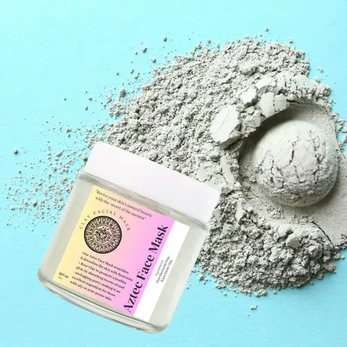 Mascarilla Facial De Arcilla Azteca Bentonita Orgánica 100g