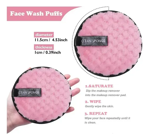 Set 42 Brochas Y Esponjas De Maquillaje Con Bolso Rosa