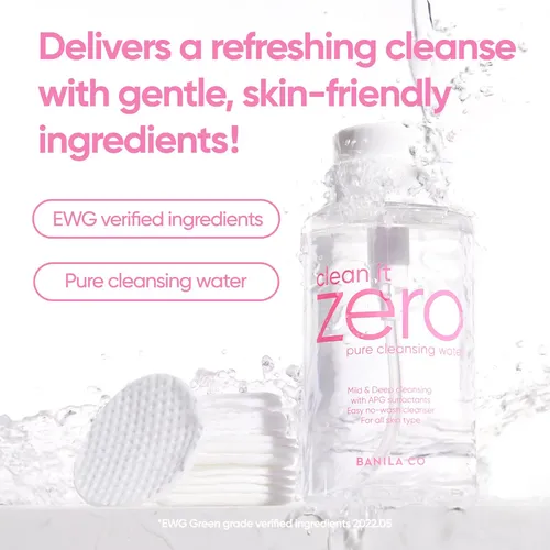 Agua Micelar Pura Clean It Zero De Banila Co, 310 Ml