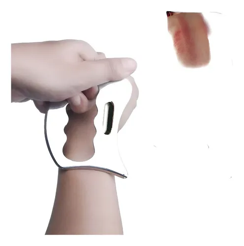 Masajeador Gua Sha Acero Inoxidable Generic One Size