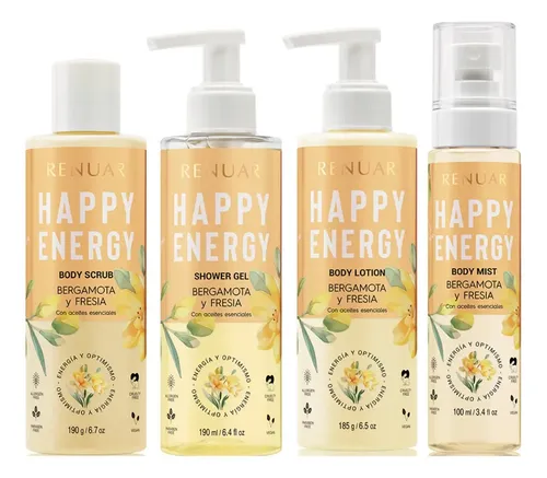 Renuar Exfoliante Corporal Bergamota Y Fresia Happy Energy