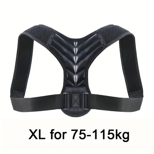 Corrector De Postura Lumbar Y Dorsal Ajustable Xl //. Coral Claro Xs