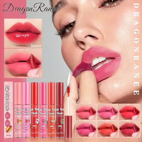 ] Tinte Exfoliante Para Labios De Larga Duración