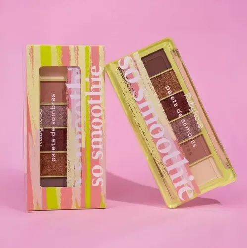 Paleta 6 Sombras Matte Shimmer So Smoothie Ruby Rose