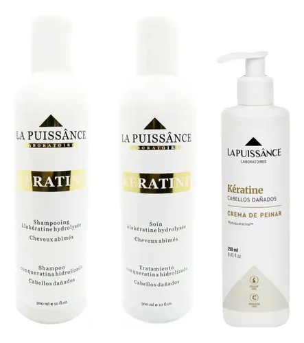 Kit Keratine Chico Cabellos Dañados La Puissance