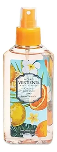 Body Splash Amor Tropical Vertiente 120 mL Frutal Mujer